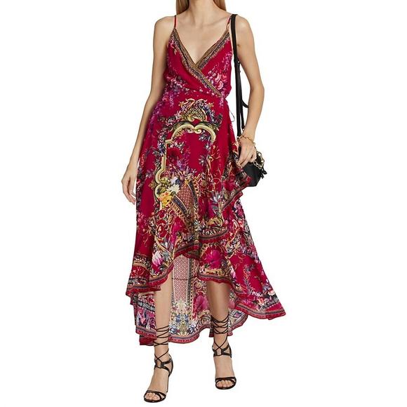 Fee G Camilla-long beaded dress